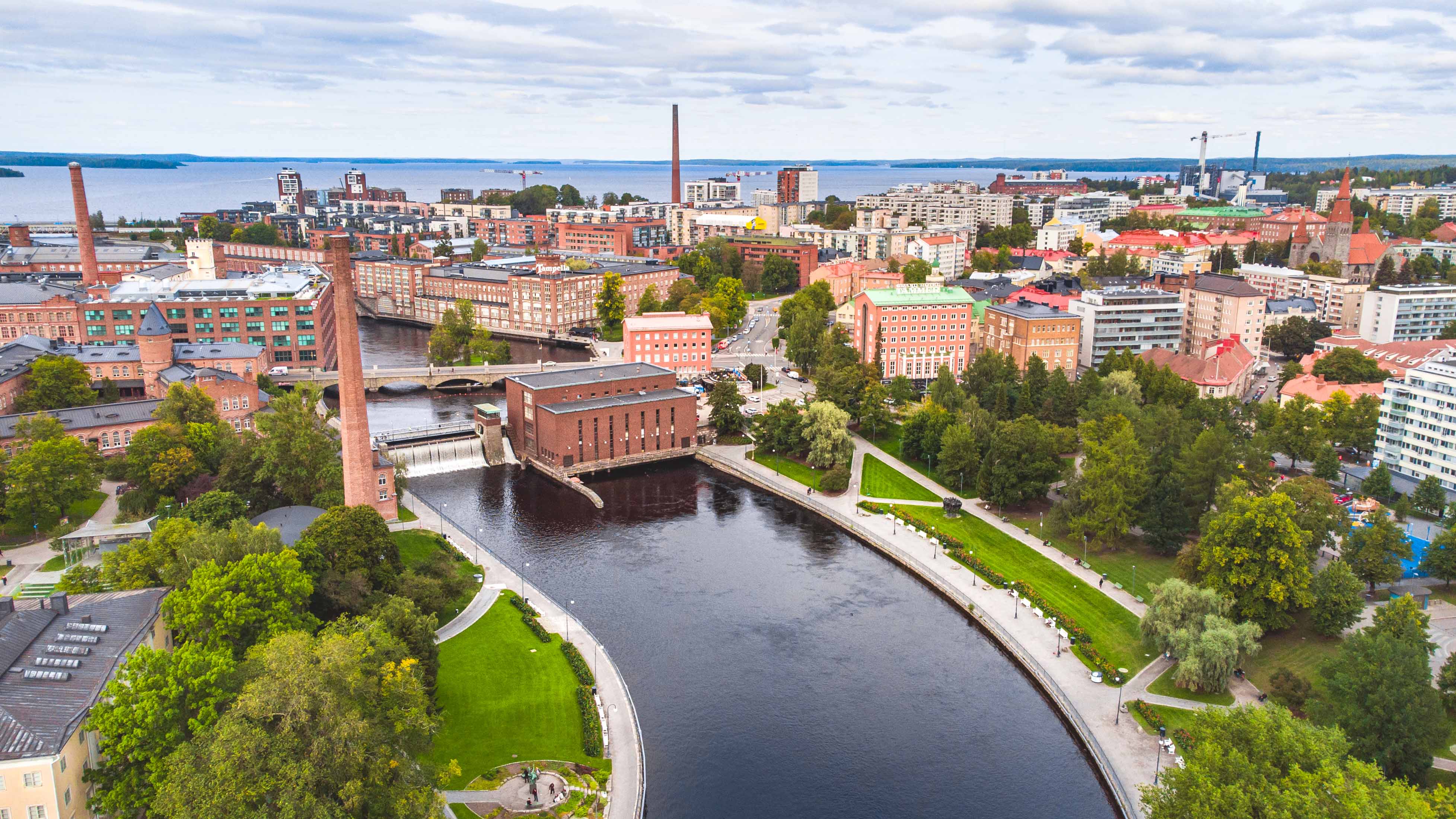 Tampere, Finland cityscape